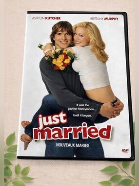 Just Married DVD — Ashton Kutcher & Brittany Murphy (Romantic Comedy)